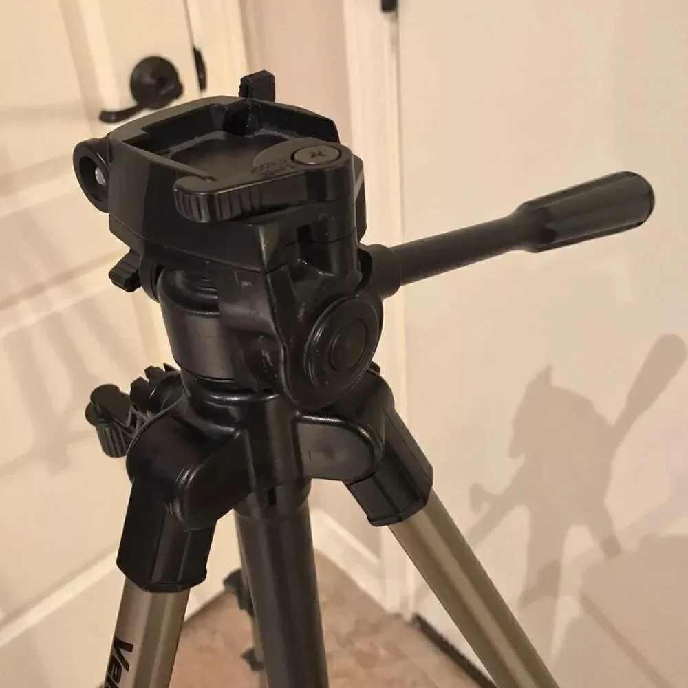 Velbon CX Stratos 460 Camera Tripod Quick Release Platform 3 Section Leg…